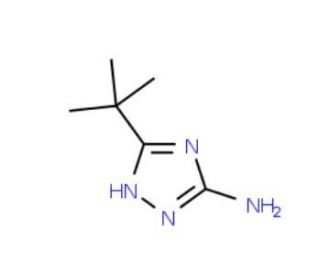 5-tert-Butyl-4H-[1,2,4]triazol-3-ylamine - chemical structure image