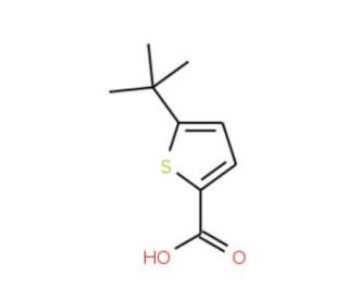 5-tert-Butyl-thiophene-2-carboxylic acid (CAS 478022-18-3) - chemical structure image