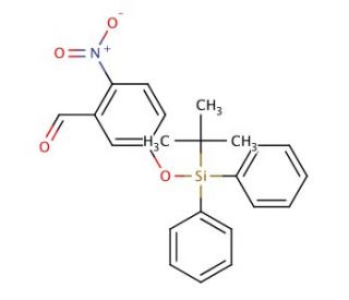 5-(tert-butyldiphenylsilyloxy)-2-nitrobenzaldehyde - chemical structure image