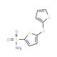 5-(Thien-2-ylthio)thiophene-2-sulphonamide (CAS 63033-64-7) - chemical structure image