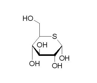 5-Thio-D-glucose (CAS 20408-97-3) - chemical structure image