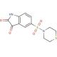 5-Thiomorpholinosulfonyl Isatin - chemical structure image