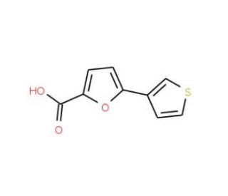5-Thiophen-3-yl-furan-2-carboxylic acid - chemical structure image