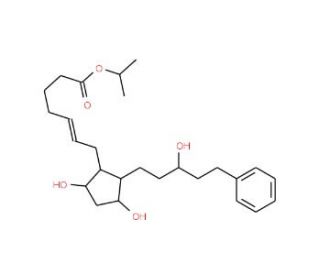 5-trans Latanoprost - chemical structure image