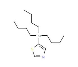 5-(Tributylstannyl)-1,3-thiazole (CAS 157025-33-7) - chemical structure image