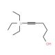 5-(Triethylsilyl)-4-pentyn-1-ol (CAS 174064-02-9) - chemical structure image