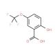 5-(Trifluoromethoxy)salicylic acid (CAS 129644-57-1) - chemical structure image