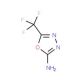 5-(Trifluoromethyl)-1,3,4-oxadiazol-2-amine (CAS 768-29-6) - chemical structure image