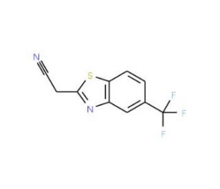 [5-(trifluoromethyl)-1,3-benzothiazol-2-yl]acetonitrile - chemical structure image