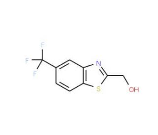 [5-(trifluoromethyl)-1,3-benzothiazol-2-yl]methanol - chemical structure image