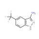 5-(Trifluoromethyl)-1H-indazol-3-amine (CAS 2250-53-5) - chemical structure image