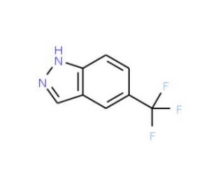 5-(Trifluoromethyl)-1H-indazole (CAS 885271-64-7) - chemical structure image