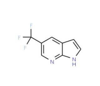 5-(Trifluoromethyl)-1H-pyrrolo[2,3-b]pyridine (CAS 1036027-54-9) - chemical structure image