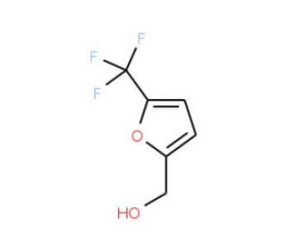 [5-(Trifluoromethyl)-2-furyl]methanol (CAS 65865-28-3) - chemical structure image