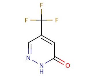 5-Trifluoromethyl-2H-pyridazine-2-one (CAS 244268-34-6) - chemical structure image