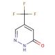 5-Trifluoromethyl-2H-pyridazine-2-one (CAS 244268-34-6) - chemical structure image