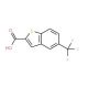 5-(Trifluoromethyl)-benzo[b]thiophene-2-carboxylic acid (CAS 244126-64-5) - chemical structure image