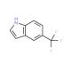 5-(Trifluoromethyl)indole (CAS 100846-24-0) - chemical structure image