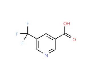 5-(Trifluoromethyl)nicotinic acid (CAS 131747-40-5) - chemical structure image