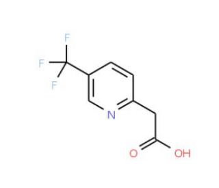 5-(Trifluoromethyl)pyridine-2-acetic acid (CAS 785762-99-4) - chemical structure image