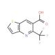 5-(Trifluoromethyl)thieno[3,2-b]pyridine-6-carboxylic acid (CAS 243977-22-2) - chemical structure image