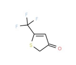 5-Trifluoromethylthiophene-3-one (CAS 217959-45-0) - chemical structure image