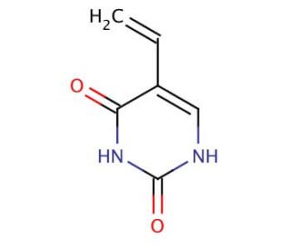 5-Vinyluracil (CAS 37107-81-6) - chemical structure image