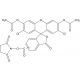 5(6)-Carboxy-2′,7′-dichlorofluorescein diacetate N-succinimidyl ester (CAS 147265-60-9) - chemical structure image
