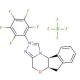 5a(R),10b(S)-5a,10b-Dihydro-2-(pentafluorophenyl)-4H,6H-indeno[2,1-b][1,2,4]triazolo[4,3-d][1,4]oxazinium tetrafluoroborate (