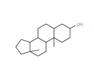 5α-Androstan-3β-ol (CAS 1224-92-6) - chemical structure image