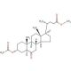 5α-Cholanic acid-3α-ol-6-one 3-acetate methyl ester (CAS 2616-79-7) - chemical structure image