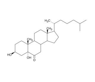 5α-hydroxy-6-keto Cholesterol (CAS 13027-33-3) - chemical structure image