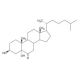 5α-hydroxy-6-keto Cholesterol 的分子结构, CAS编号: 13027-33-3 5α-hydroxy-6-keto Cholesterol (CAS 13027-33-3) - chemical structure image