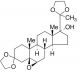 (5β,6β)-Epoxy-17α-hydroxy-pregnane-3,20-dione-3,20-bis(ethyleneketal) (CAS 117898-52-9) - chemical structure image