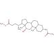 5β-Cholanic acid-3α,12α-diol 3-acetate methyl ester (CAS 27240-83-1) - chemical structure image