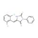 (5E)-5-(2,6-Dichlorobenzylidene)-2-mercapto-3-phenyl-3,5-dihydro-4H-imidazol-4-one - chemical structure image