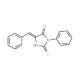 (5E)-5-Benzylidene-2-mercapto-3-phenyl-3,5-dihydro-4H-imidazol-4-one - chemical structure image