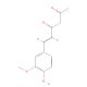 (5E)-6-(4-Hydroxy-3-methoxyphenyl)-5-hexene-2,4-dione - chemical structure image
