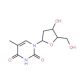 [5′-13C]thymidine (CAS 240407-53-8) - chemical structure image