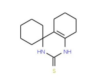 5&prime;,6&prime;,7&prime;,8&prime;-tetrahydro-3&prime;H-spiro[cyclohexane-1,4&prime;-quinazoline]-2&prime;-thiol (CAS 5579-43-1) - chemical structure image