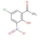 5′-Chloro-2′-hydroxy-3′-nitroacetophenone (CAS 84942-40-5) - chemical structure image