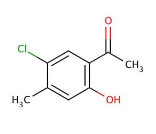 5&prime;-Chloro-2&prime;-hydroxy-4&prime;-methylacetophenone (CAS 28480-70-8) - chemical structure image