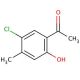 5′-Chloro-2′-hydroxy-4′-methylacetophenone (CAS 28480-70-8) - chemical structure image