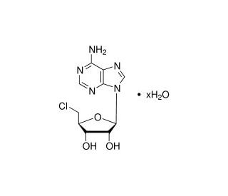 5&prime;-Chloro-5&prime;-deoxyadenosine hydrate (CAS 698999-09-6) - chemical structure image