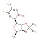 5′-Deoxy-2′,3′-O-isopropylidene-5-fluorocytidine - chemical structure image