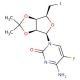 5′-Deoxy-5-fluoro-5′-iodo-2′,3′-O-isopropylidenecytidine (CAS 61787-05-1) - chemical structure image