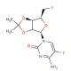 5′-Deoxy-5′-iodo-2′,3′-O-isopropylidene-5-fluorocytidine - chemical structure image