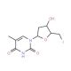 5′-Deoxy-5′-iodothymidine (CAS 25953-14-4) - chemical structure image