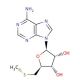 5′-Deoxy-5′-methylthioadenosine (CAS 2457-80-9) - chemical structure image