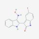 5′-Fluoroindirubinoxime (CAS 861214-33-7) - chemical structure image